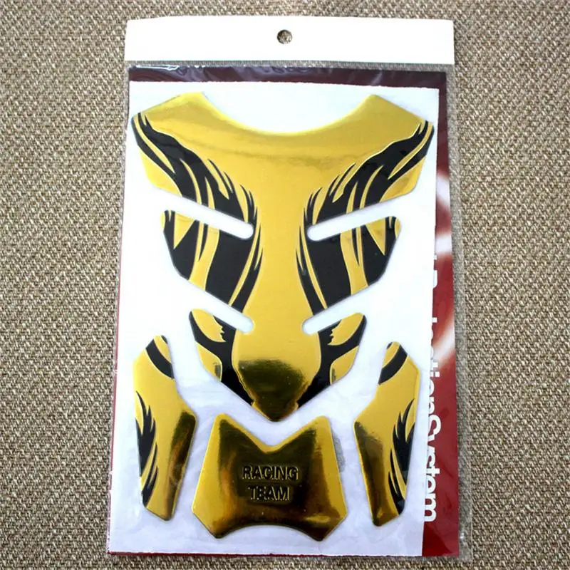 Мягкая резиновая 3d-наклейка с рисунком рыбы и пламени | Автомобили мотоциклы