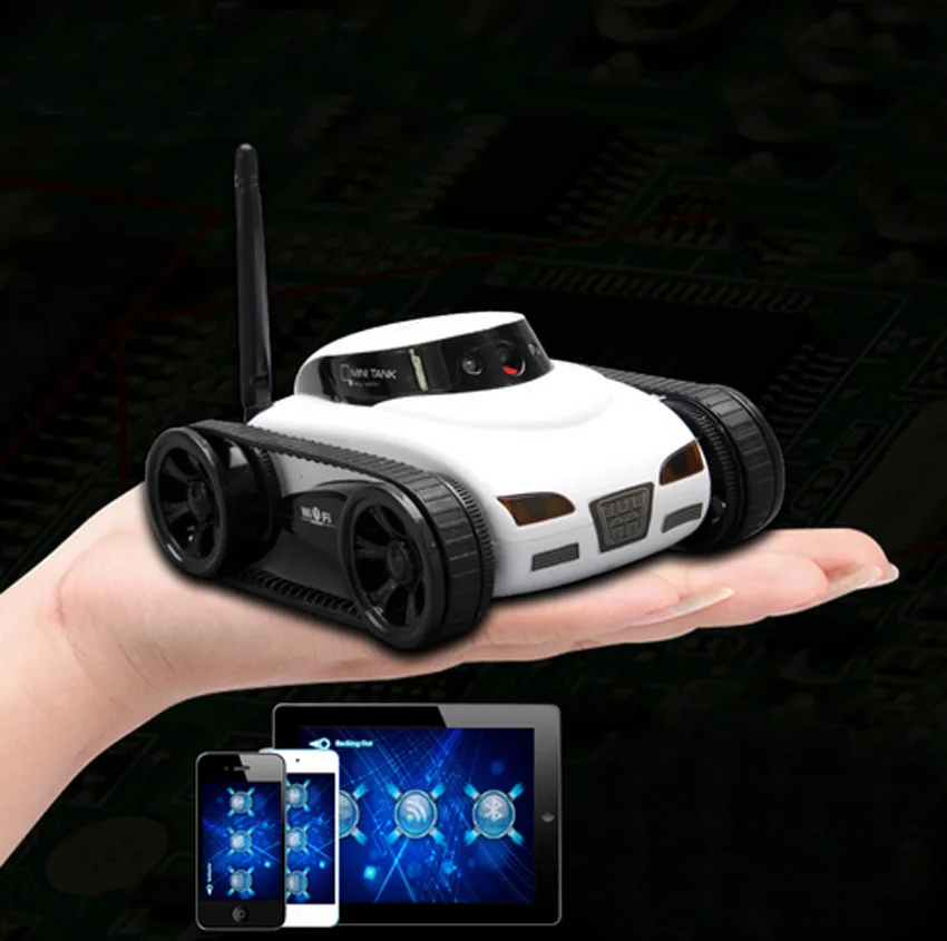 777 270 WiFi мини i spy RC Танк Игрушка с камерой дистанционное управление и видео помощью