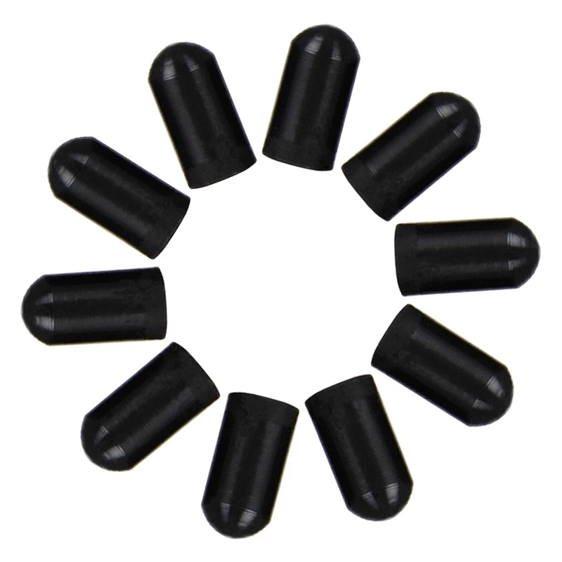 HOT-10Pcs силиконовый барабан палка Резиновый рукав головка защитный чехол