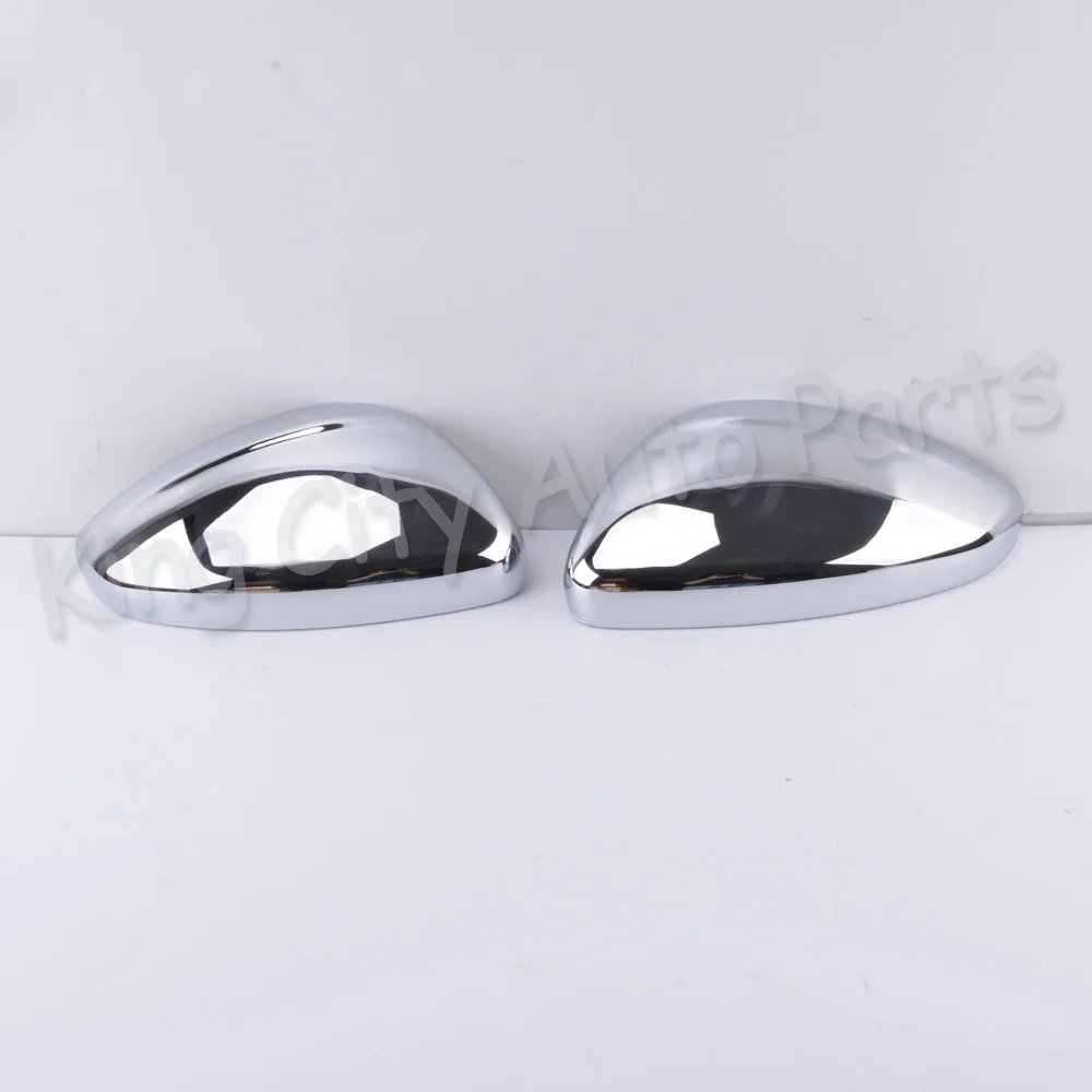 Крышка QX 1 пара для Peugeot 2008 208 14 17 хромированная крышка внешнего зеркала заднего