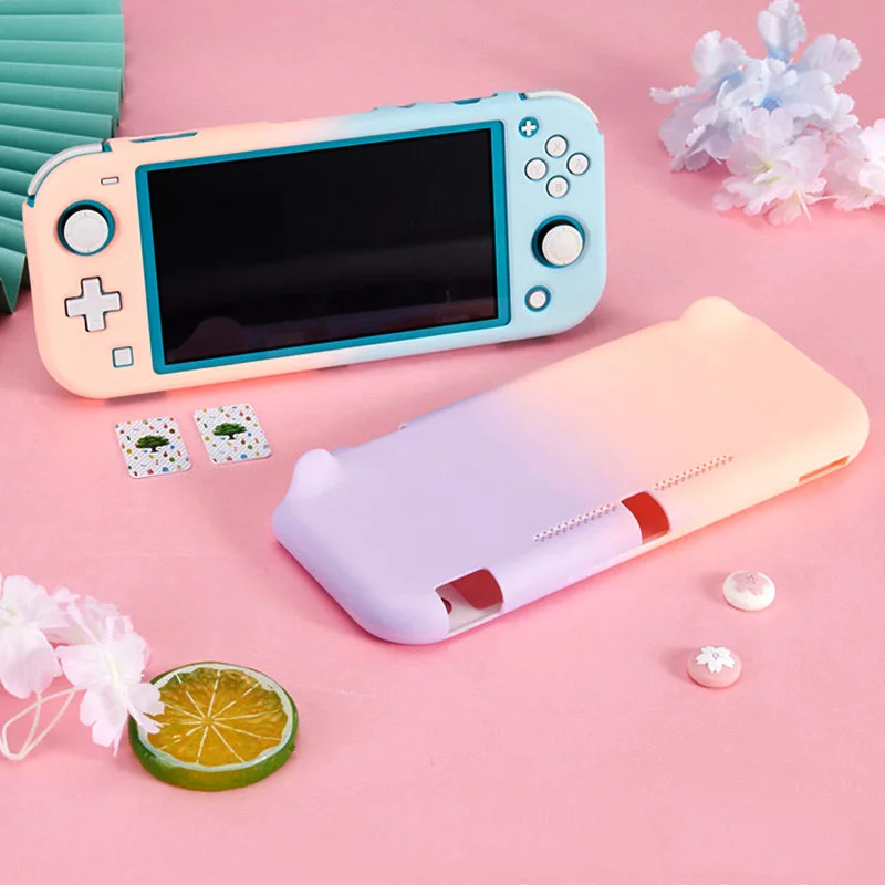 Защитный чехол для Nintendo Switch Lite жесткий с градиентом ПК аксессуары NS игровой