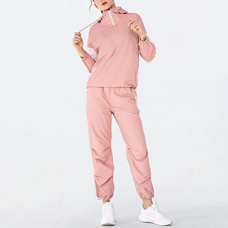 CXUEY костюм для бега фитнеса женская спортивная одежда 2020 комплект сухой посадки