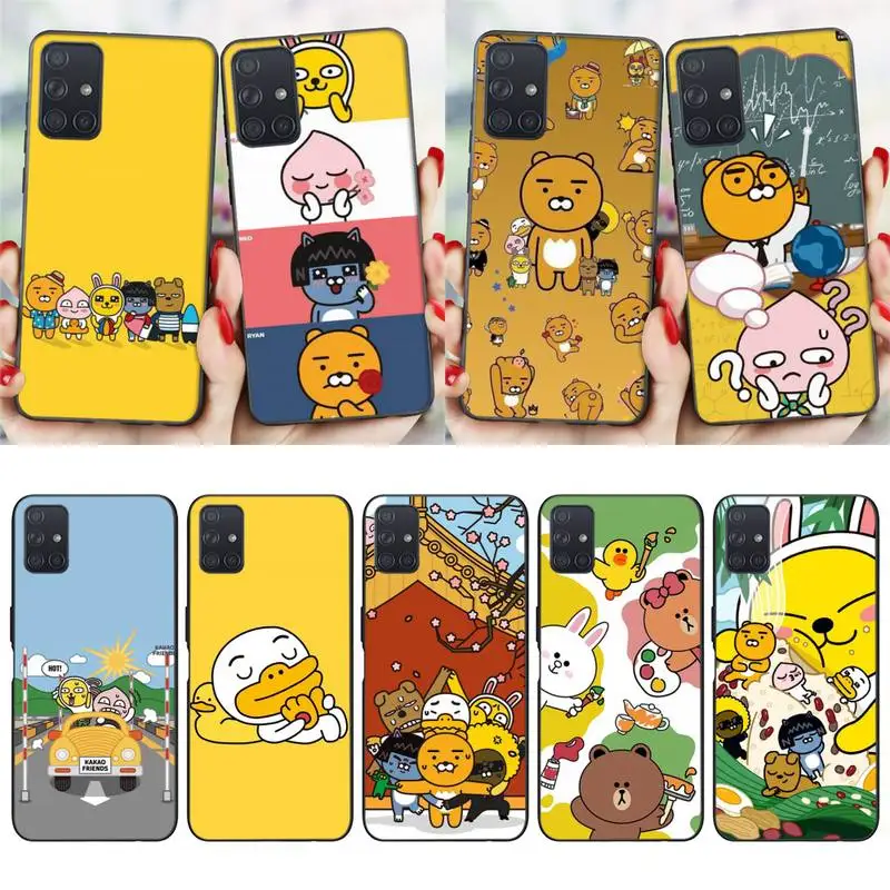 

Zororong KAKAO FRIENDS Phone Case For Samsung Galaxy S20 21 Note10 20 A30 50 70 71 Plus Ultra