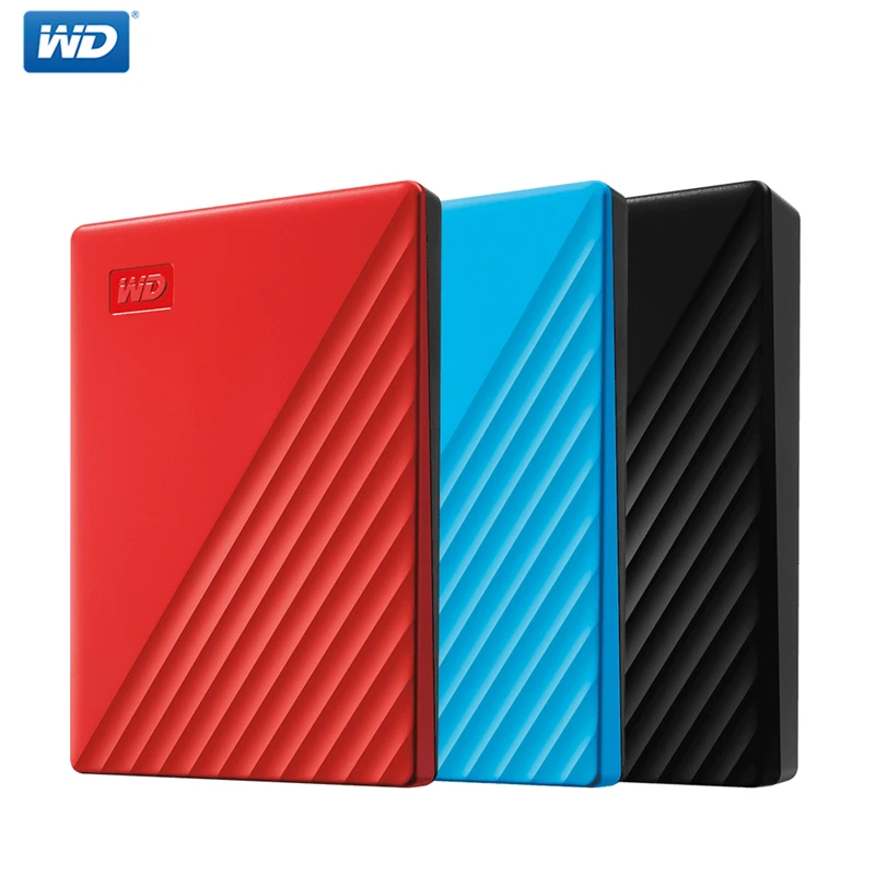 WD My Passport 4 ТБ внешний жесткий диск 1 2 USB 3 0 Портативный шифрование жесткого диска HD