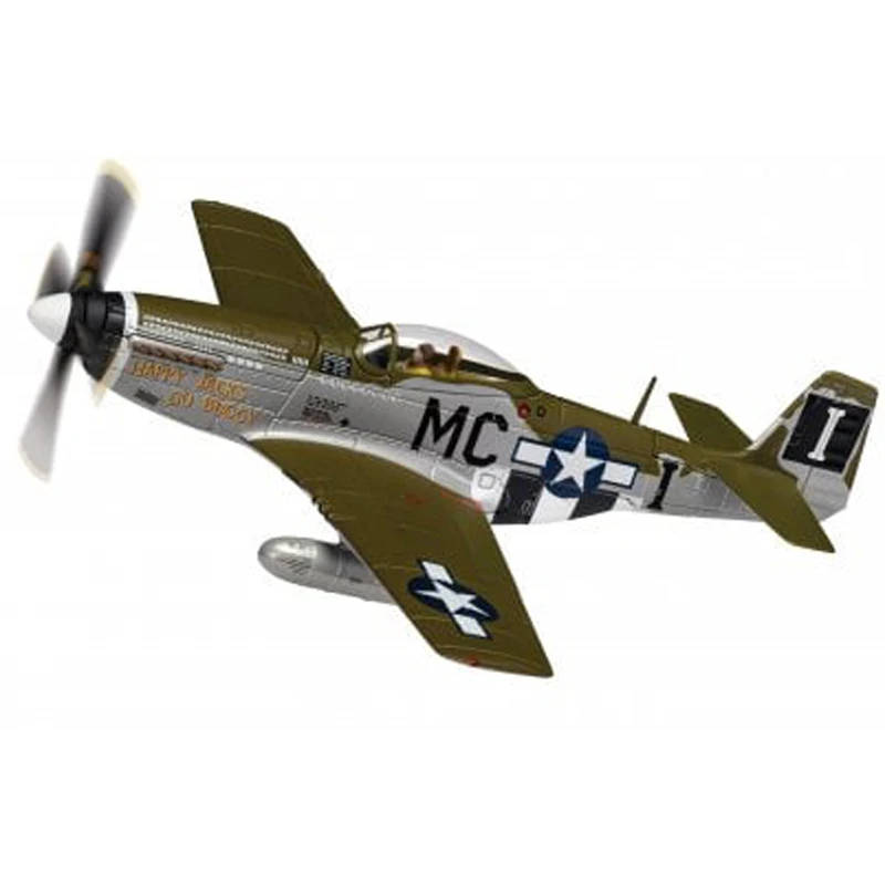 

CORGI AA27706 1/72 P-51D P51 Mustang Fighter Jack Ilfrey CAPT Alloy