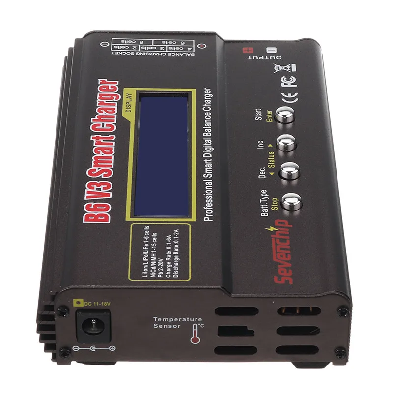 HJ B6 V3 80 Вт 6A обновленная версия Lipo зарядное устройство для аккумулятора Dis RC FPV