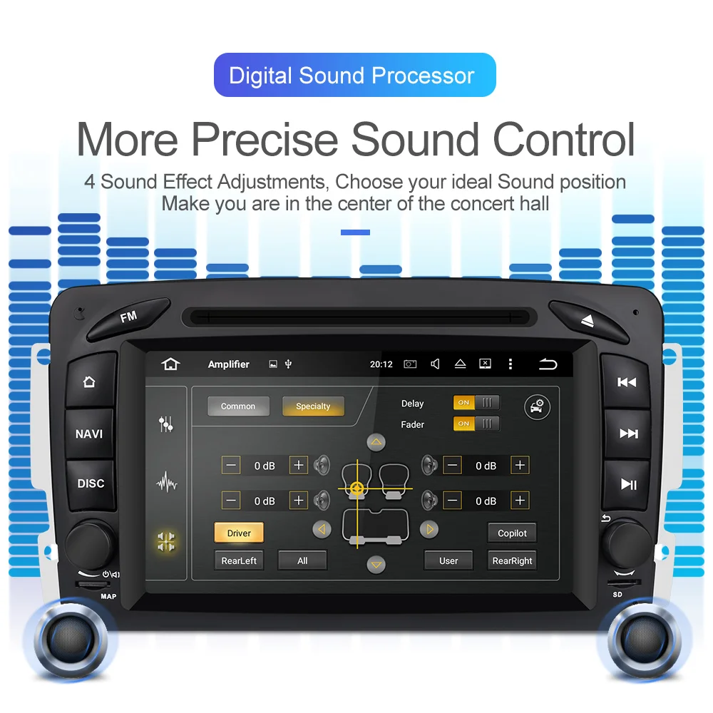 Isudar Автомобильный мультимедийный плеер Android 8 0 gps 2 автомобиля гама радио DSP для