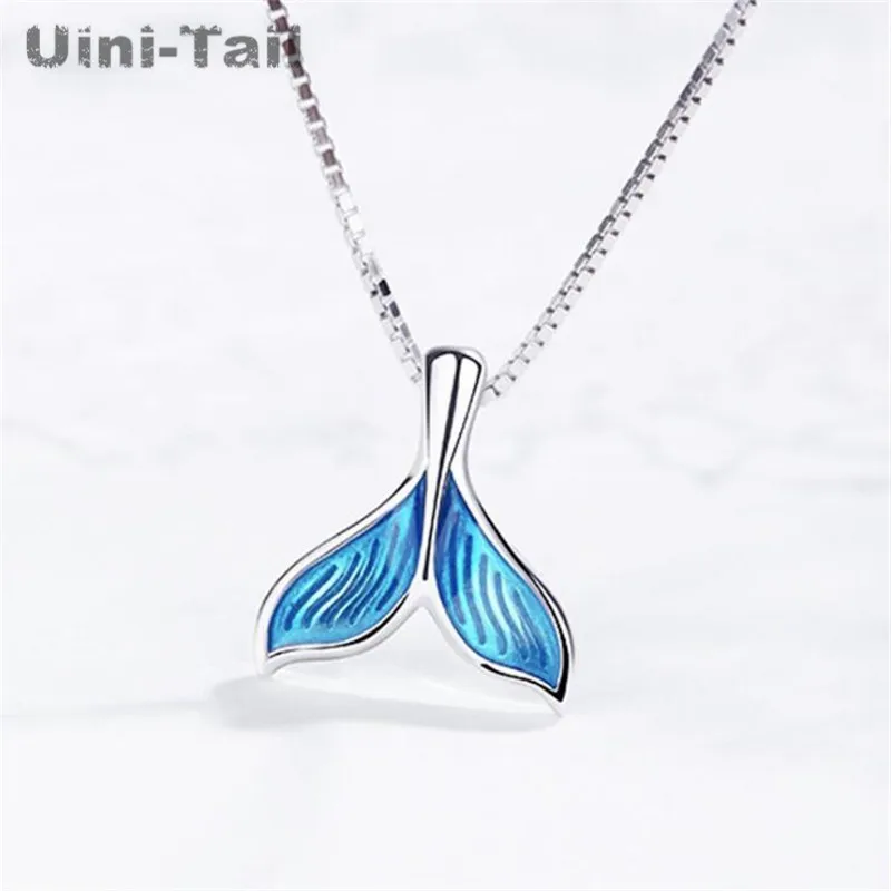 Uini-Tail Новое поступление 925 тибетское серебро темпераментная синяя искусственная