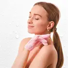 1 шт. Мочалка для душа и ванны Body Wash заднюю панель с эффектом потертости; Отшелушивающая перчатка тела Массажная мочалка банные перчатки Увлажнение, Спа Уход за кожей