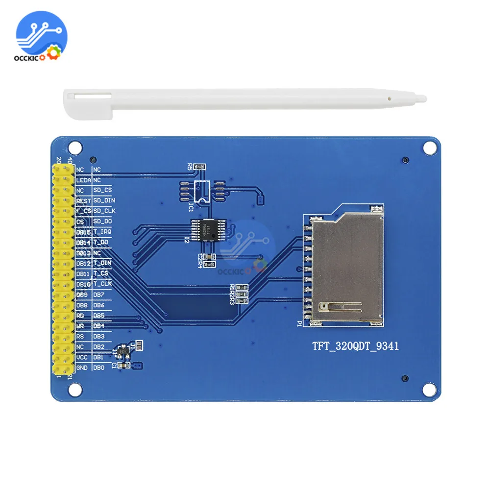 3 2 дюймовый ЖК экран модуль дисплея 240x320 TFT ILI9341 панель контроллера сенсорного