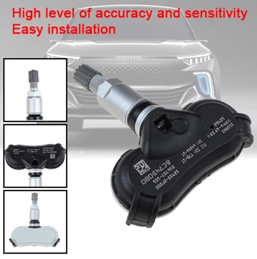 Датчик давления в шинах TPMS 52933 2F000 для Hyundai Accent Tucson Sonata /Kia Rio 315 МГц 4 шт.|tyre pressure