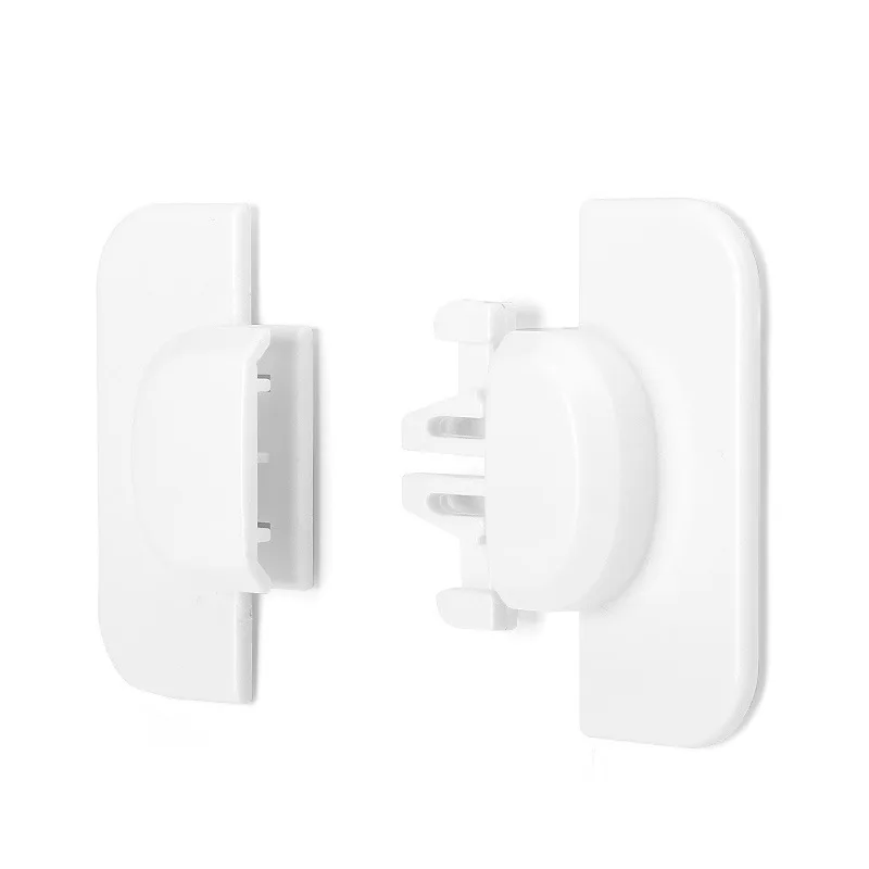 Cerradura de seguridad para refrigerador, pestillo de bloqueo para puerta de refrigerador, refrigerador, armario para ni&ntilde;os y beb&eacute;s, 1 unidad-5
