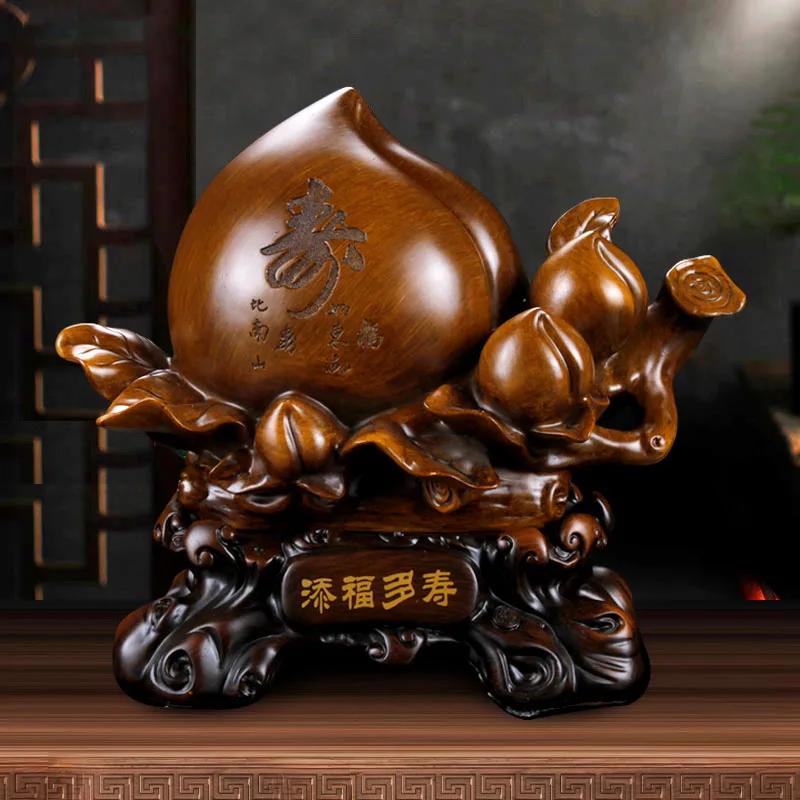 

Birthday peach ornaments, birthday gifts for the elderly, birthday gifts for the elderly, Chinese living room decorations