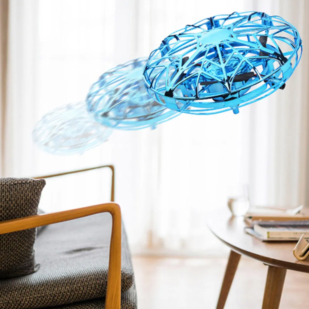 4-осевой мини летающий Дрон инфракрасный жест индукционный вертолет самолет