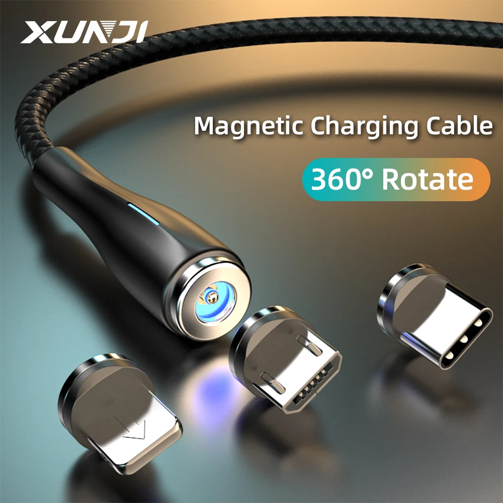 магнитный usb кабель type c зарядка магнитная Micro usbдля андроид айфона|Кабели для