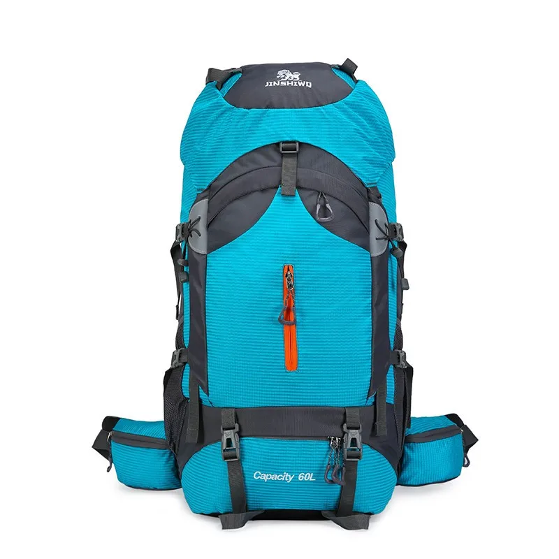 

Casual Unisex Backbag Waterproof Youth Boy Girl Travel Backpack Outdoor Large Capacity Knapsack Durable For Mountaineering Blue