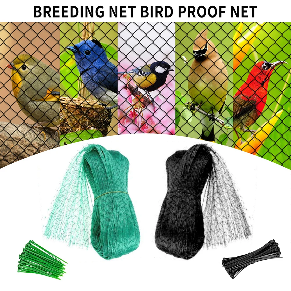 Reusable Plant Netting Multifunctional Garden Plants Trees Flower Fencing Mesh With Cable Tie Protective Cover Садок Для Рыбалки