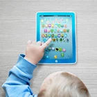 Детский планшет с сенсорным экраном, обучающие игрушки для детей, раннее изучение английского языка