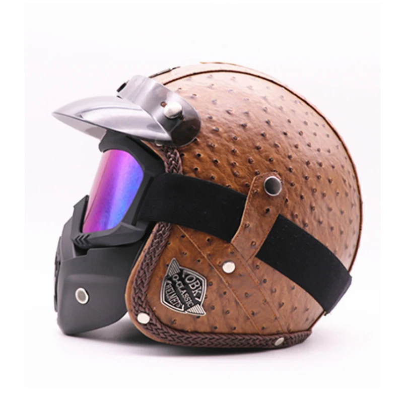 Шлем мотоциклетный с открытым лицом 3/4|Шлемы| |