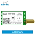LoRa LLCC68 868 МГц 915 Беспроводной модуль 30dBm длинные Range10km RSSI EBYTE E220-900T30D SMA-K UART передатчик приемник SEMTECH