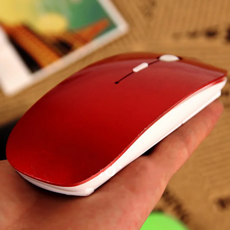 

Hot Cute Optical Wireless Mouse 2.4G Receiver Ultra-thin Mouse for Computer PC Laptop Desktop DQ-Drop