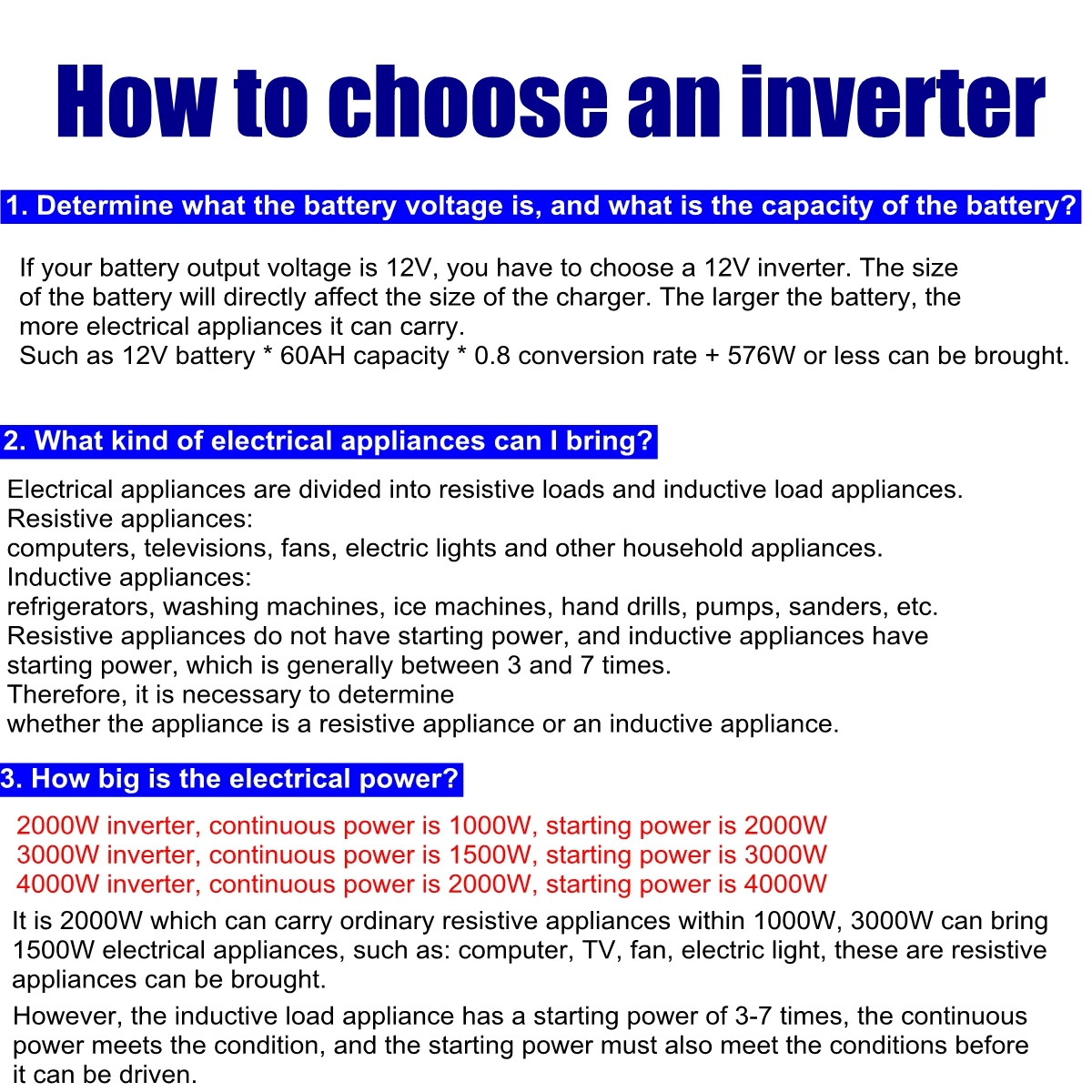 Солнечный Инвертор Чистая синусоида 4000 Вт автомобильный инвертор DC 12V 24V 48V 60V к AC
