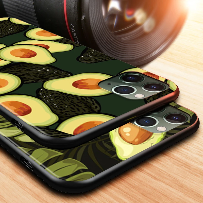 

Avocado Cute Fruit for Apple iPhone 12 Mini 11 XS Pro Max X XR 8 7 6 6S Plus SE 5 5S 2020 Phone Case