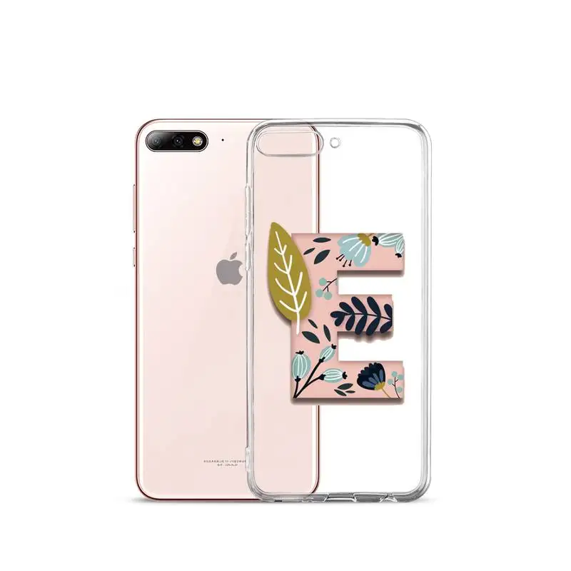 

letter Phone Case Transparent Clear for iPhone 11 12 mini pro XS MAX 7 8 6 6S Plus X 5S SE 2020 XR