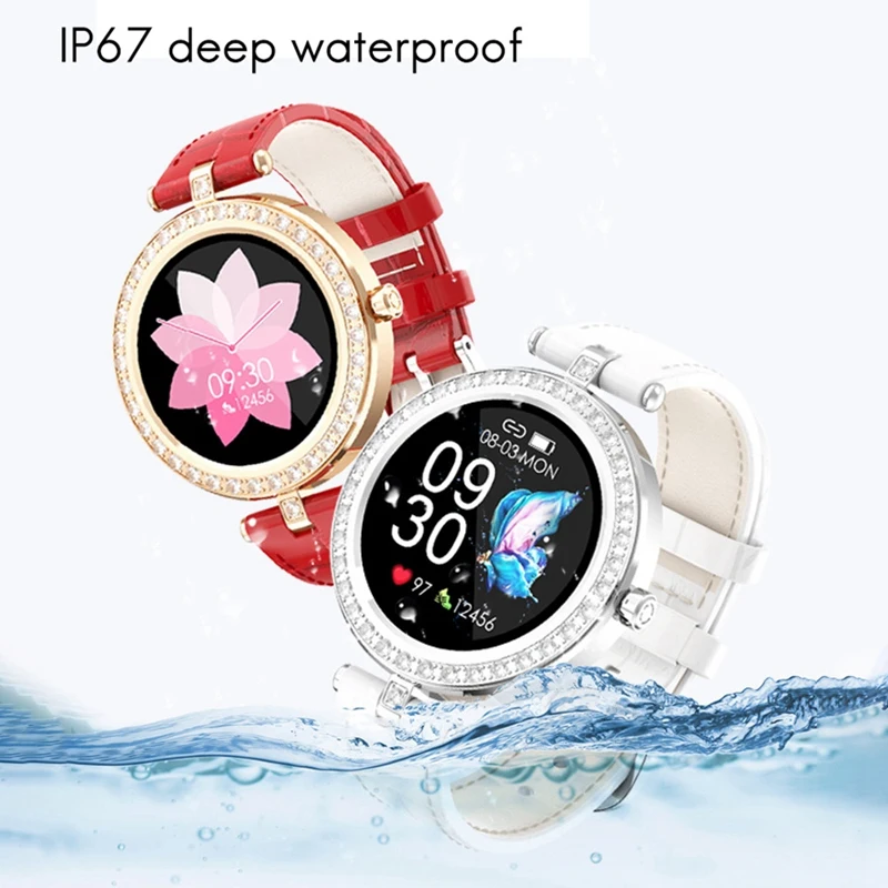 S28 Smart Watch Real-Time Heart Rate Blood Pressure Monitor Fitness Tracker Women for Android IOS | Электроника
