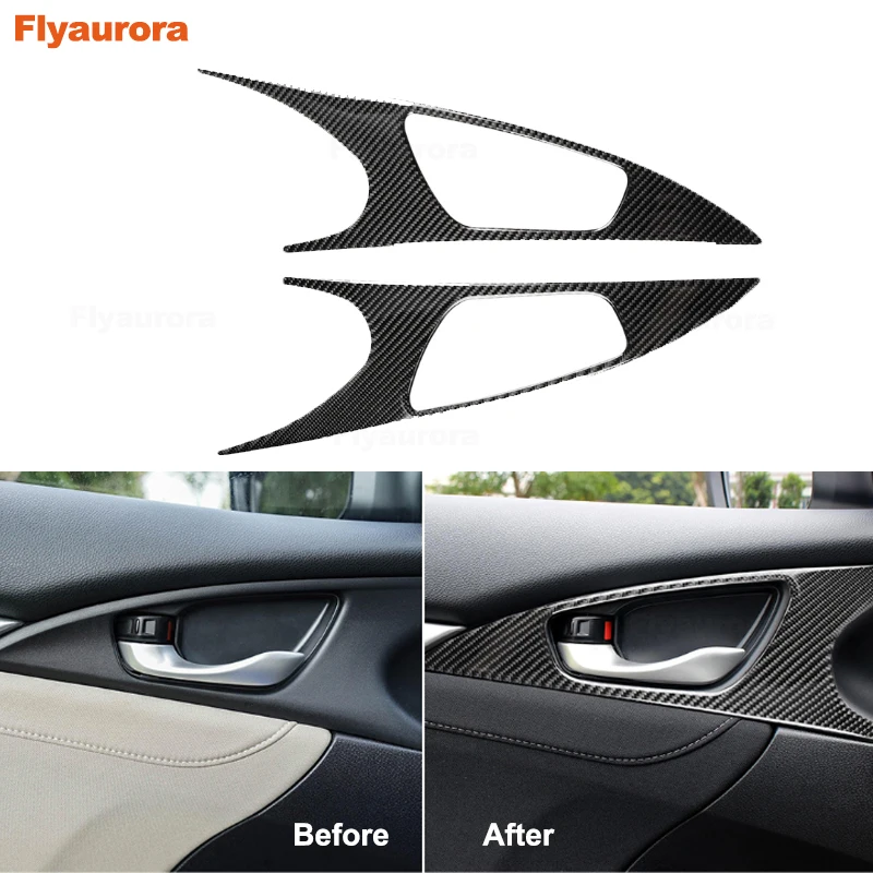 Ручка для межкомнатной двери рамка из углеродного волокна аксессуары