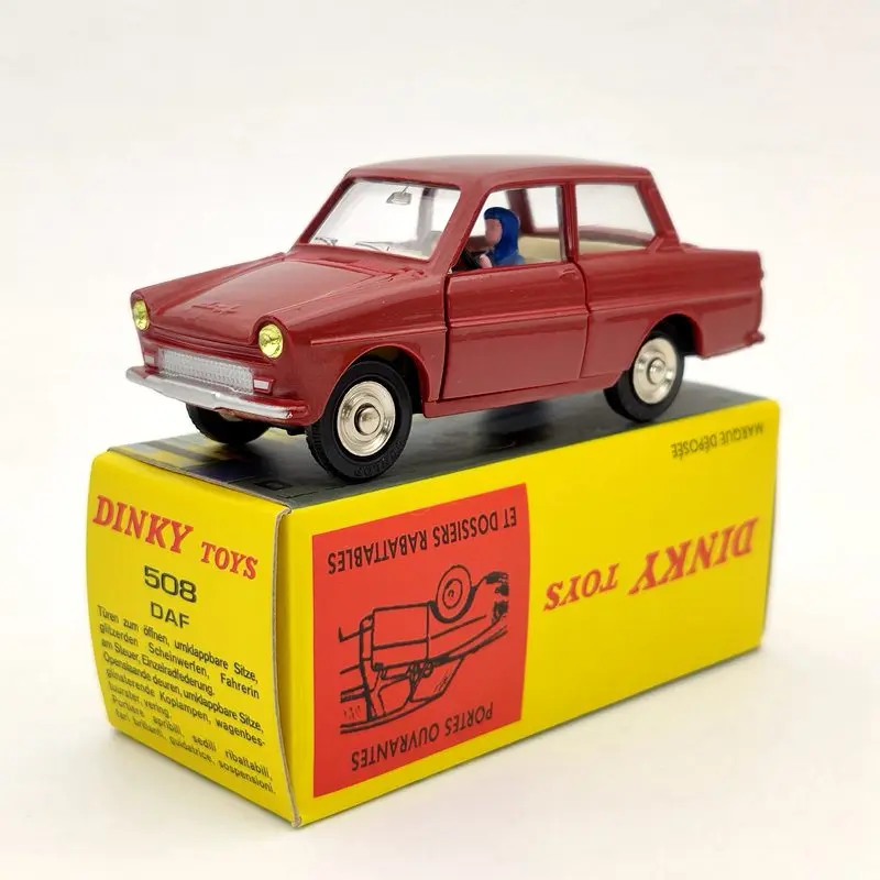 Atlas 1:43 DINKY TOYS 508 для Даф Red Diecast Модели Коллекции| |