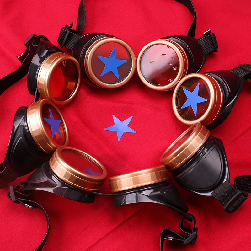 

Anime Cosplay Props glasses Yu-Gi-Oh! ARC-V.Goggles.Yuya Sakaki Punk glasses