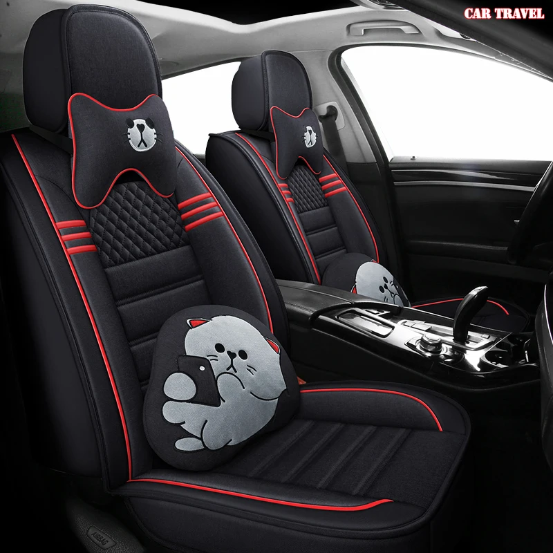 

CAR TRAVEL Car Seat Cover For kia ceed 2017 cerato k3 sportage 3 rio 4 soul sorento spectra accessories cover for vehicle seat