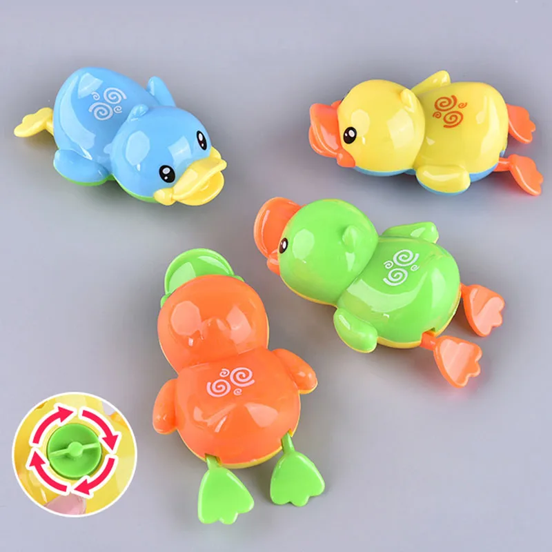Милые водные игрушки с героями мультфильмов морские животные Черепаха классические детские плавающие Черепашки заводные на цепочке детские пляжные игрушки для ванной