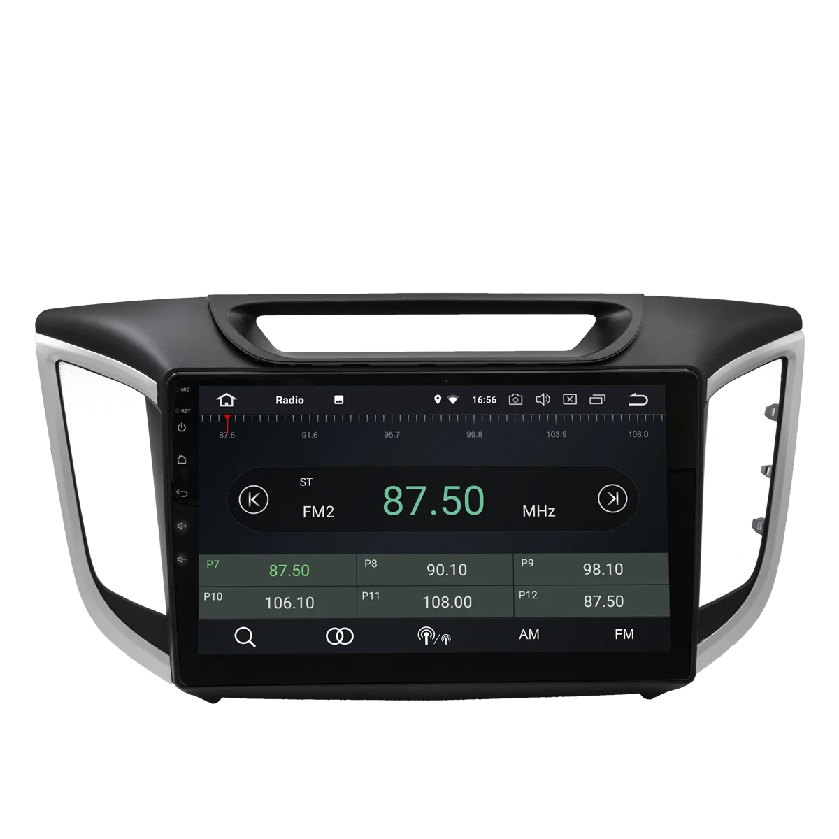 

Автомобильный мультимедийный DVD-плеер, Android 9,0, 8 ядер, для Hyundai IX25 2014-2018, GPS, радио, стерео, 4 + 64 ГБ, аудио, BT видео