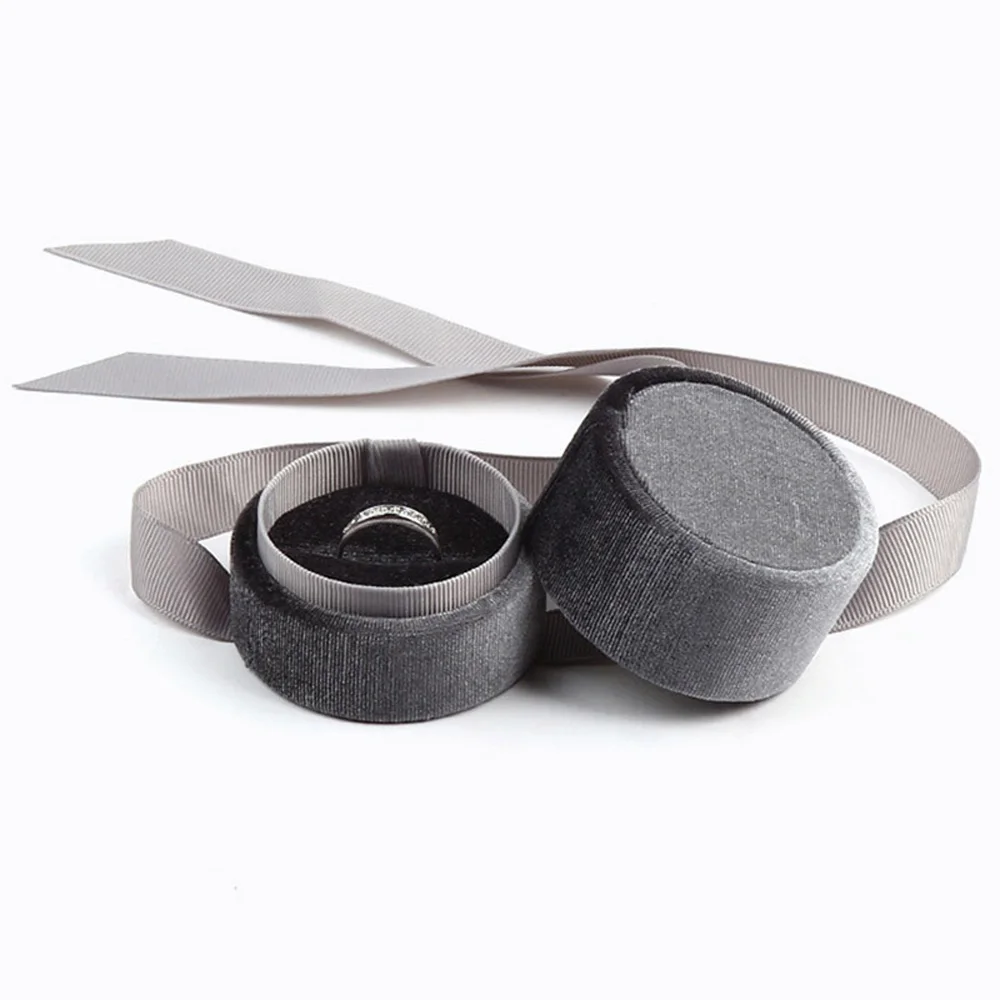 

Elegant Bowknot Wedding Jewelry Ring Necklace Pendant Holder Box Suitable for weddings, Valentine's Day, anniversaries and other