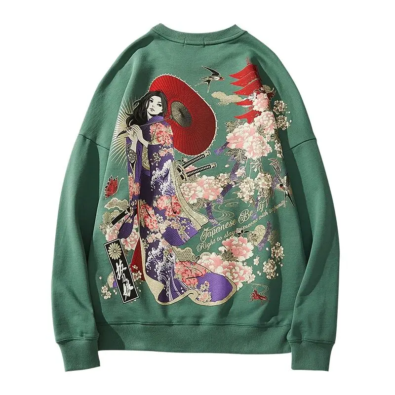 

Flower Print Pullover Hoodies Hooded Sweatshirts Sweaters Harajuku Fashion Casual Streetwear Hip Hop Tops