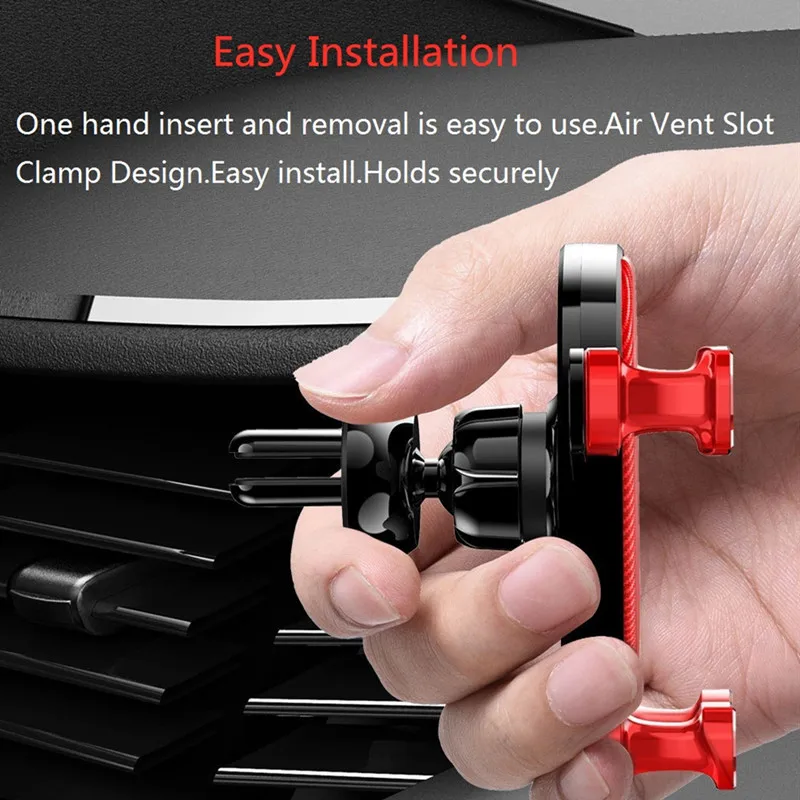 Gravity Air Vent крепление для телефона iPhone samsung Автомобильный держатель huawei Xiaomi