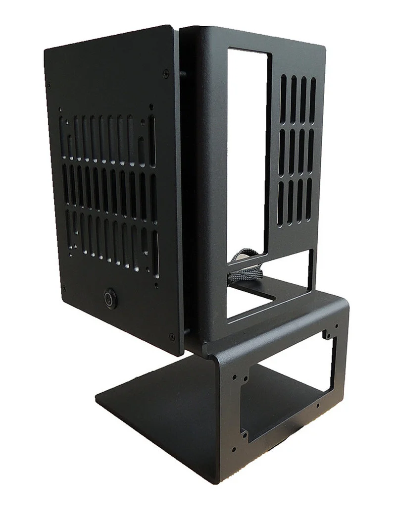 

Personalized Water-cooled Computer Case All-aluminum Open Vertical Itx Mini Sfx Atx Power Supply