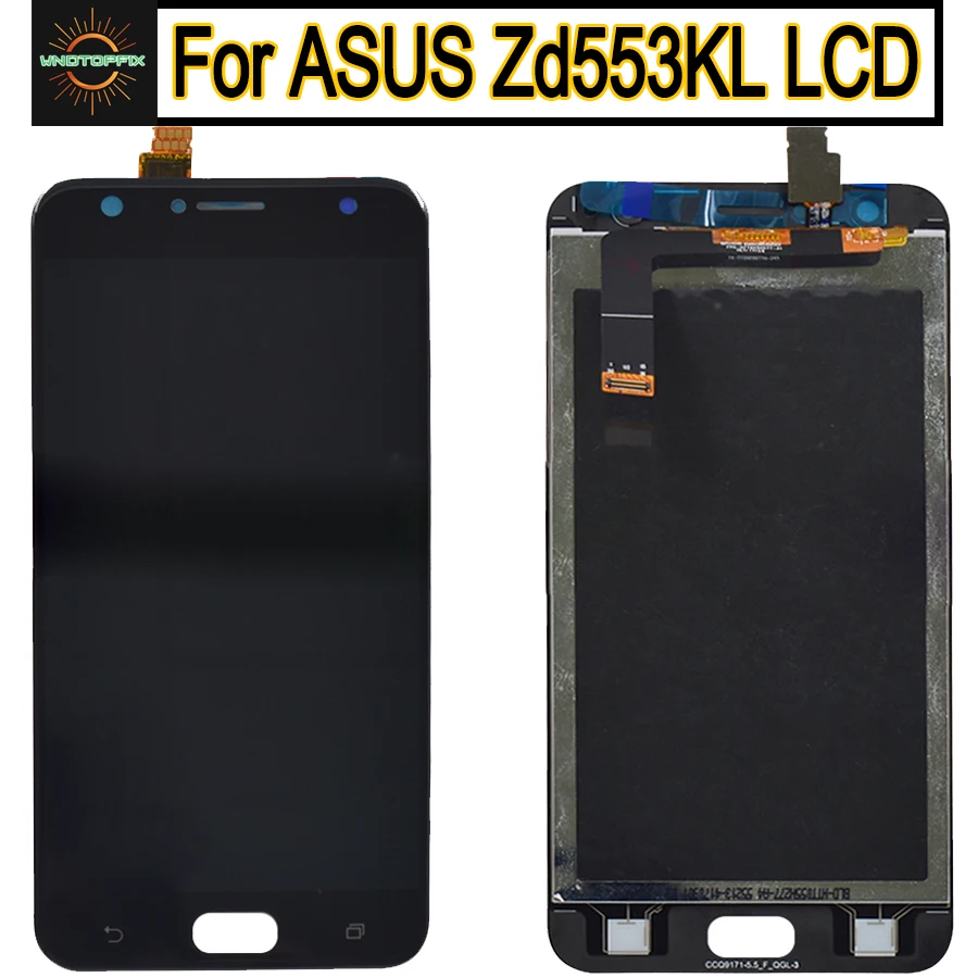 ЖК дисплей 5 '颼% для Asus Zenfone 4 Selfie ZD553KL с сенсорным экраном и дигитайзером в