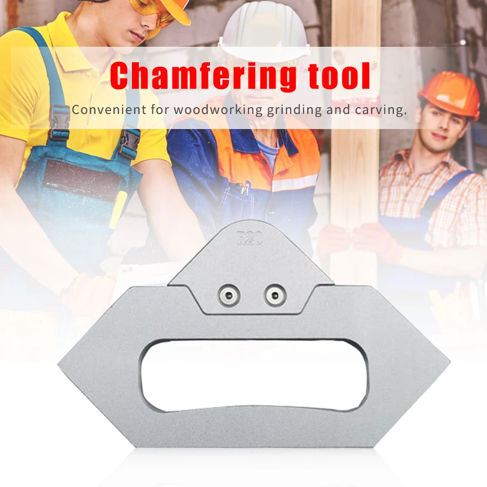 NEW Radius Trimming Tool Templates Table Bit Router Set Chamfer Anti-rust Quick-Jig Woodworking Aluminium Alloy Accessories