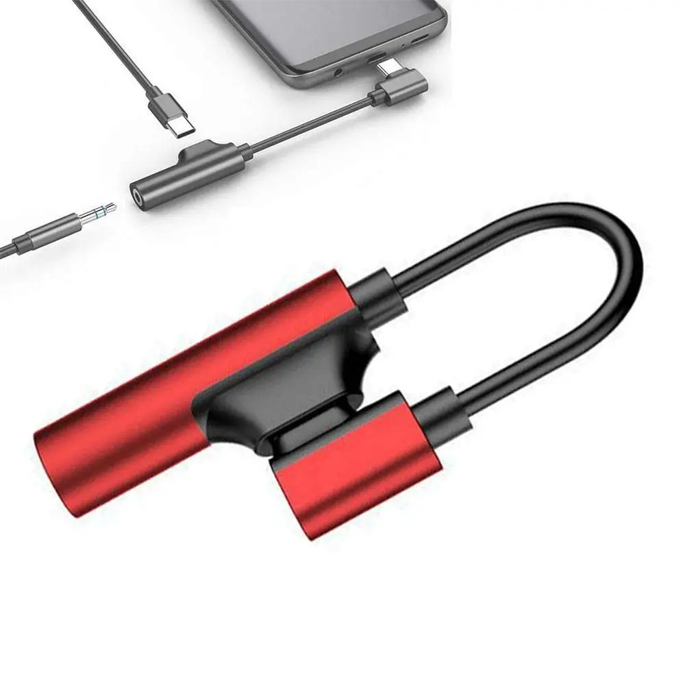 Olhveitra Тип C до 3,5 мм Aux аудио адаптер для samsung Xiaomi OnePlus адаптер для наушников разветвитель зарядки адаптер type-c