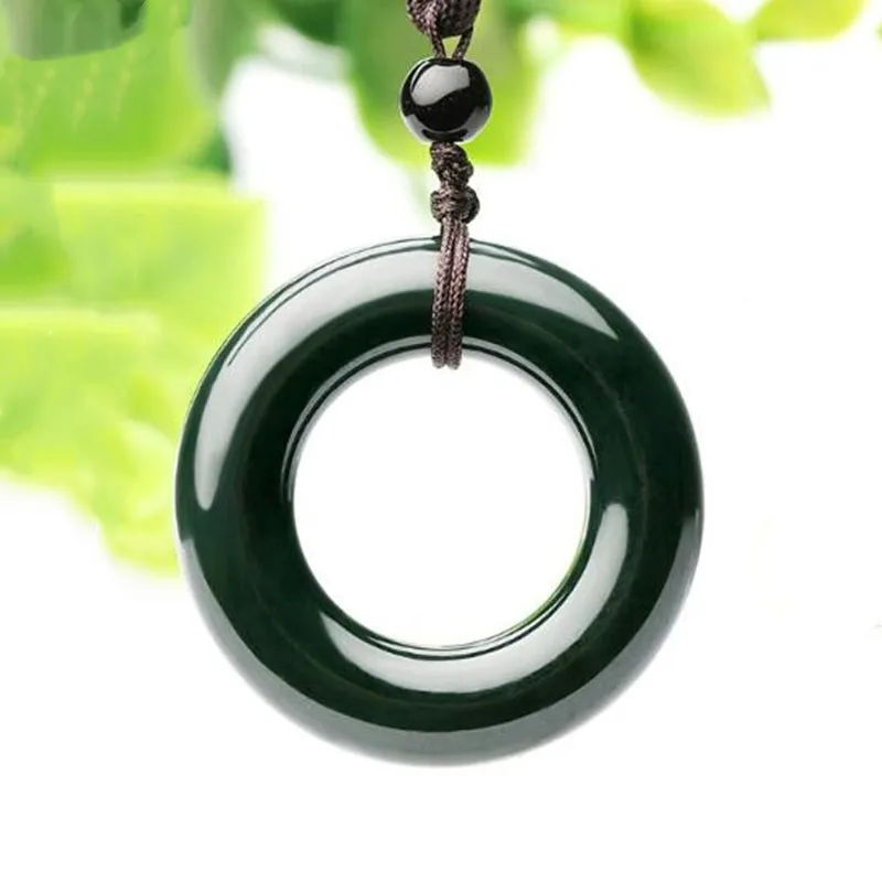 Природный он Тянь нефритовый мир пряжка нефритовая подвеска ювелирные изделия