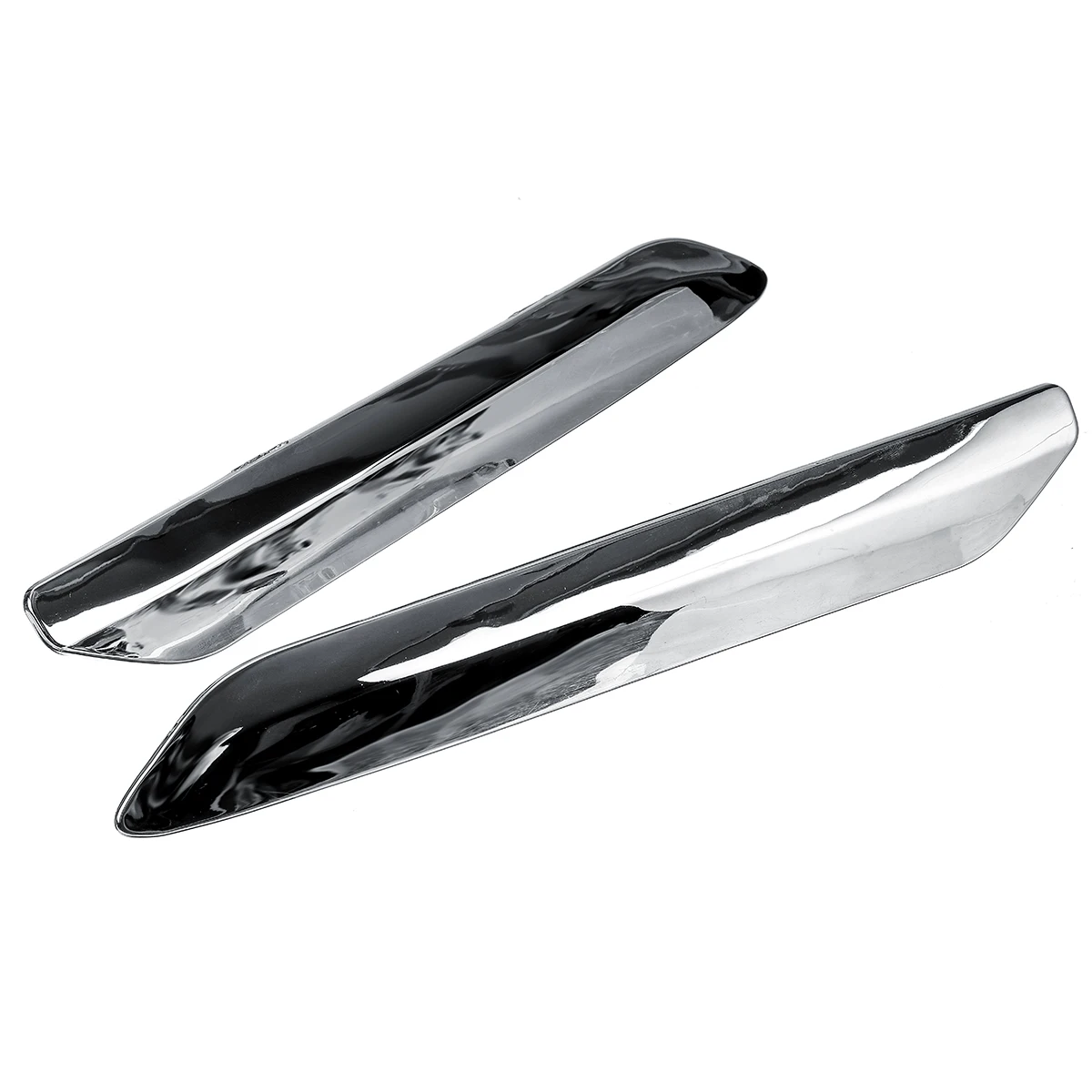 Накладка на бампер автомобиля хромированная серебристая полоса защита от