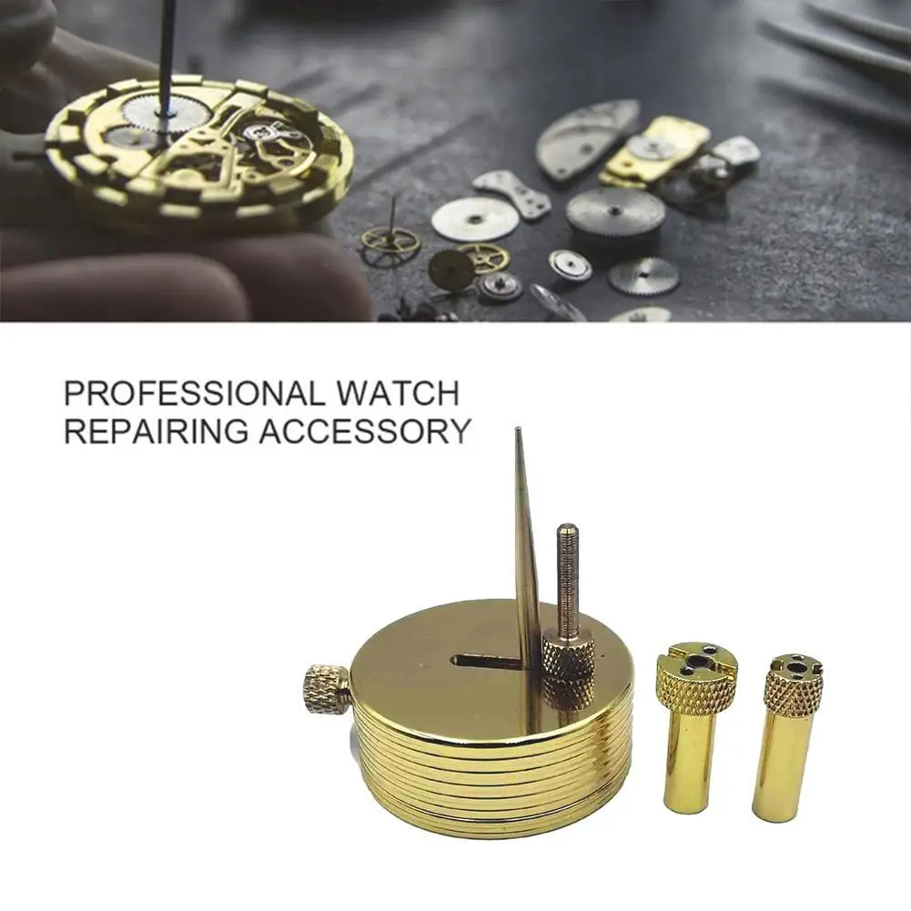 

1PC Base Diameter 40mm Brass Tool With Adjustable 8mm 9.5mm 11mm Support Stand For Watch Movement Balance Wheel Hairspring