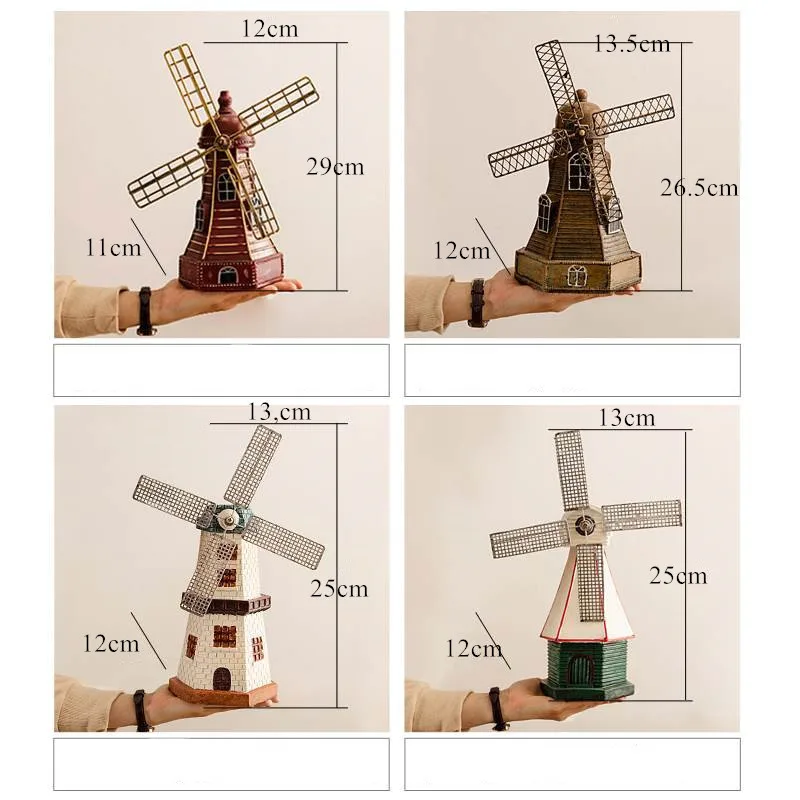 Полимерное голландское украшение ветряная мельница Копилка монетная коробка