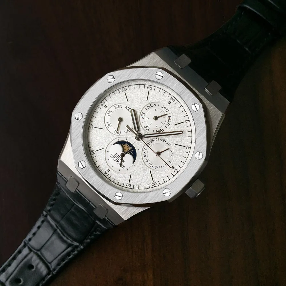 DIDUN часы Мужские механические Автоматические лучший бренд Роскошные модные