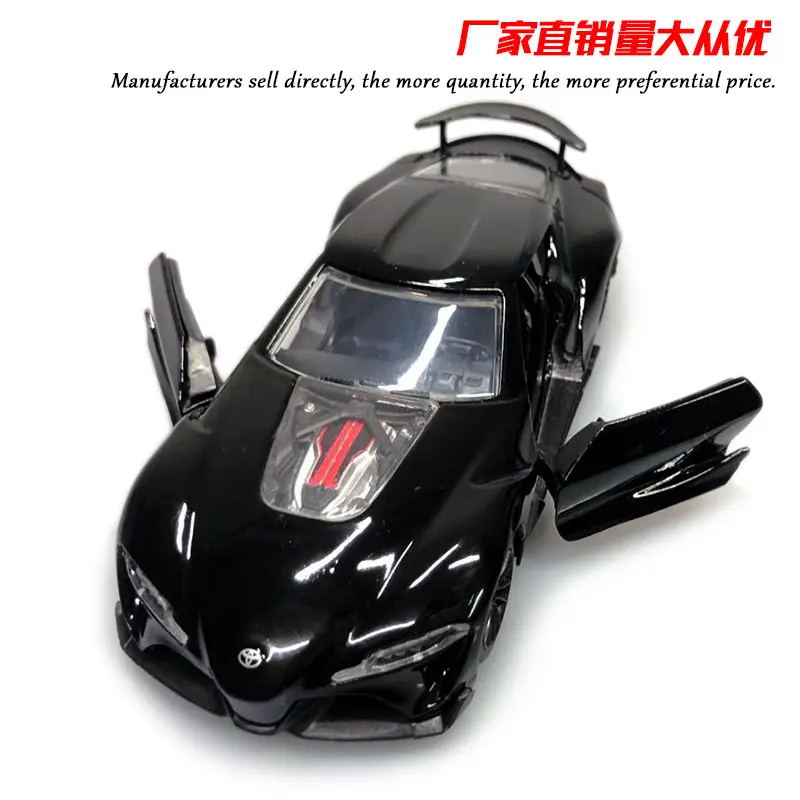 TOYOTA FT-1 black JADA 1/32 масштабная модель автомобиля игрушки 1961 CHEVY IMPALA литая металлическая модель автомобиля игрушка для подарка/детей/коллекции - Цвет: TOYOTA FT-1 black