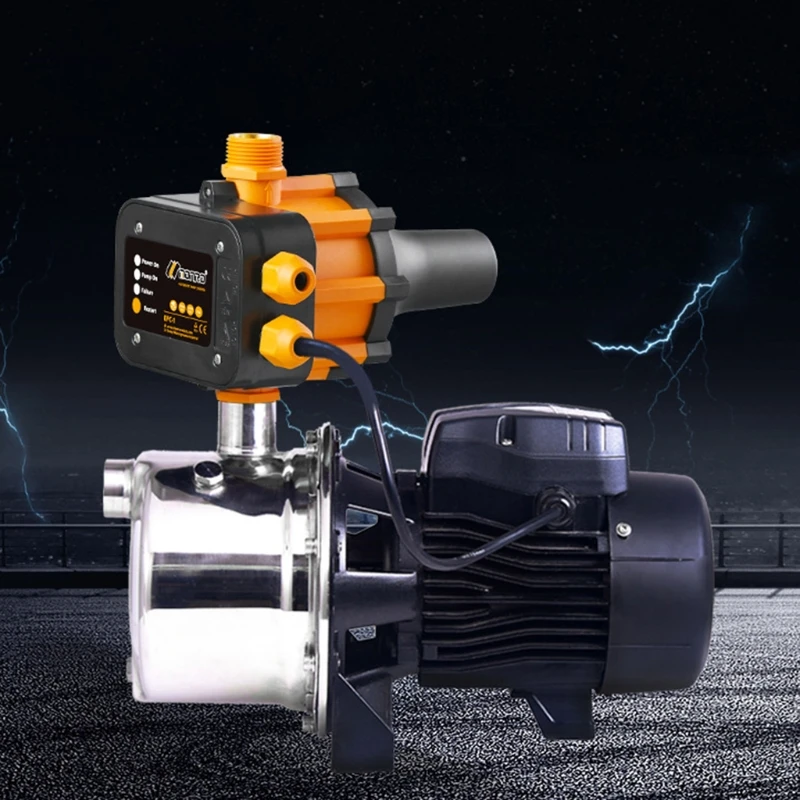 

10A 220V-240VAC IP65 Waterproof Adjustable Auto Water Pump Pressure Controller 28GF