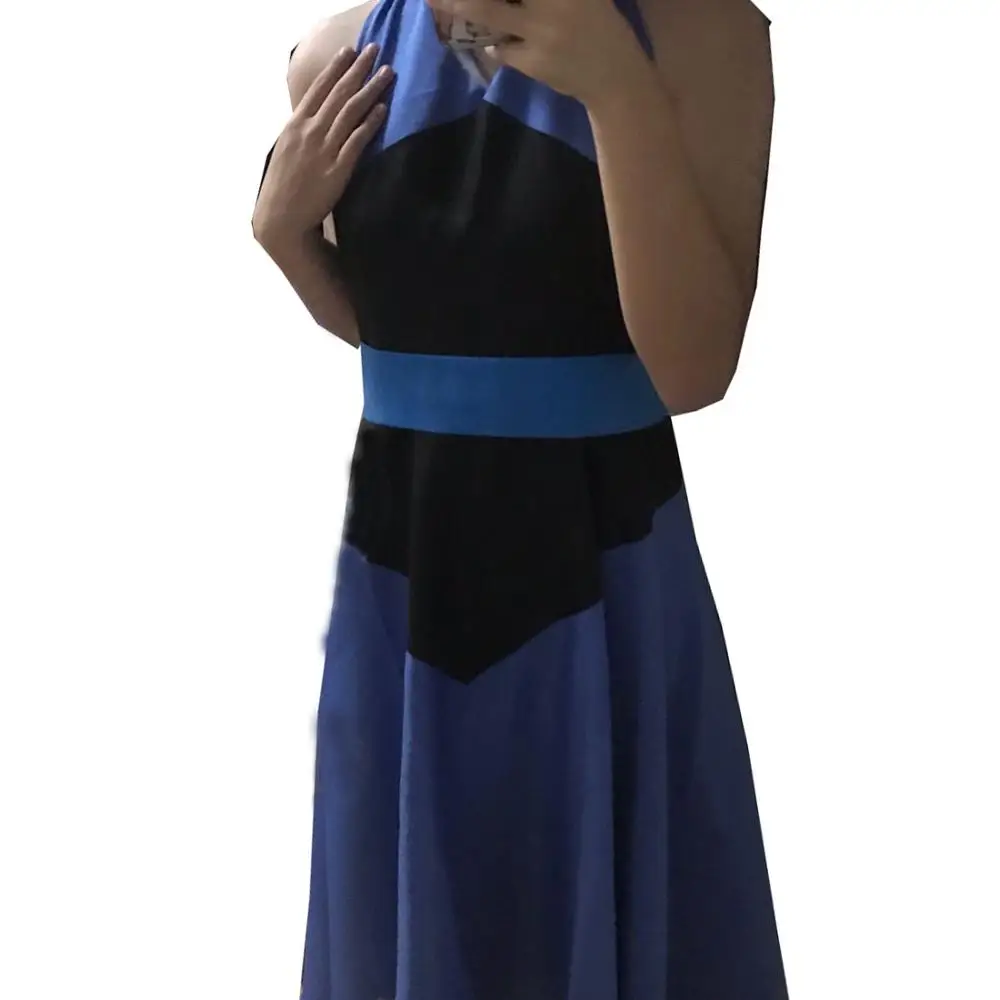 2019 голубое платье Steven Universe Lapis Lazuli повседневная одежда костюм для косплея на
